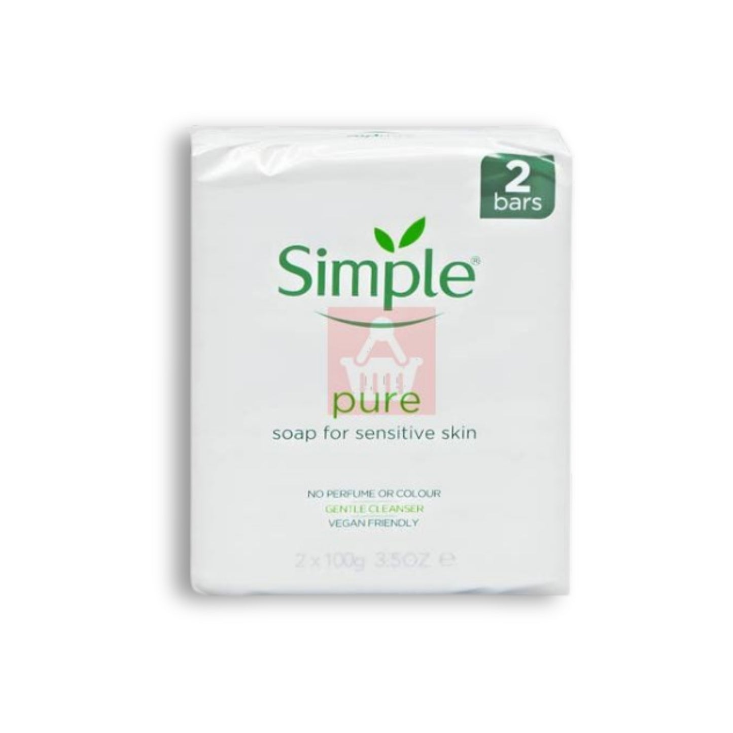 Simple Pure Hand Soap 2x100g