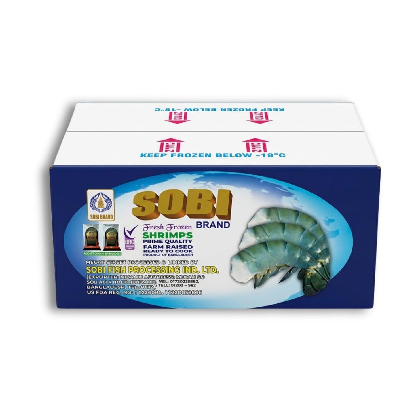Sobi K/Prawn U5 Block 700g