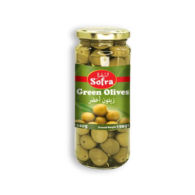 Sofra Green Olives 330g