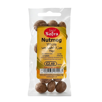 Sofra Nutmeg Whole 75g