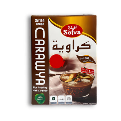 Sofra Rice Pudding Caraway 200g