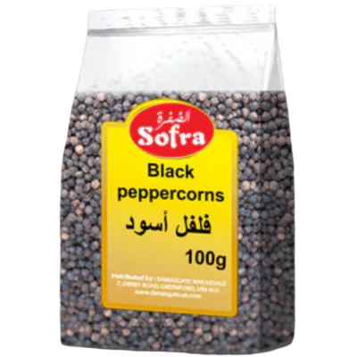 Sofra Black Peppercorns 100g