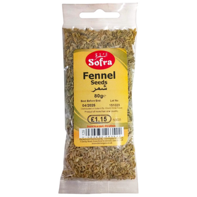 Sofra Fennel Seeds 80g