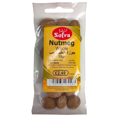 Sofra Nutmeg Whole 75g
