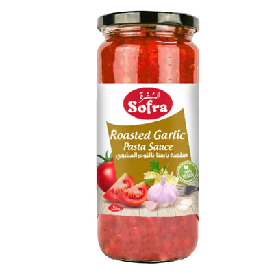 Sofra Pasta Sauce Roasted Garlic 465g