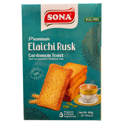 Sona Elaichi Rusk Egg Free 600g