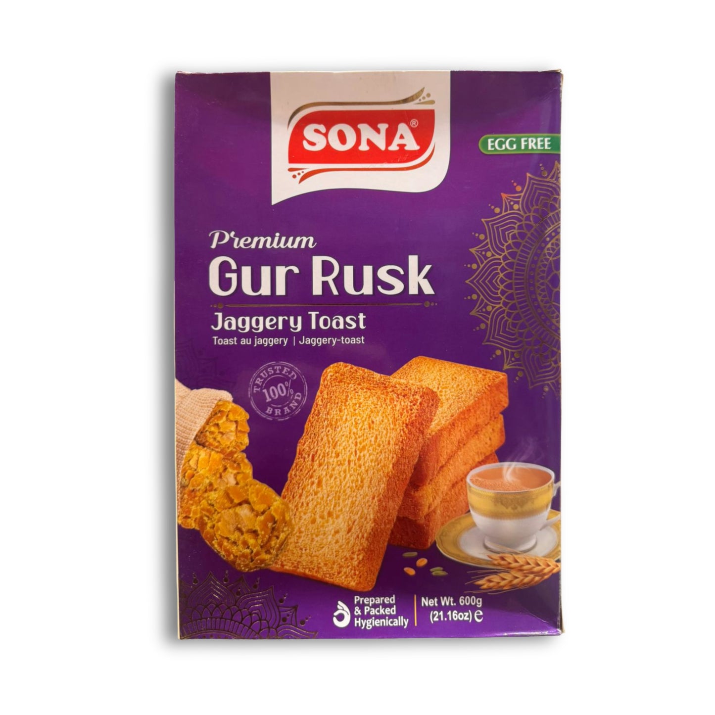 Sona Gur Rusks Egg Free 850g