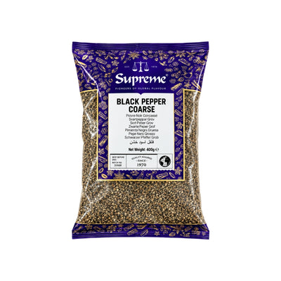 Supreme Black Pepper Coarse 400g