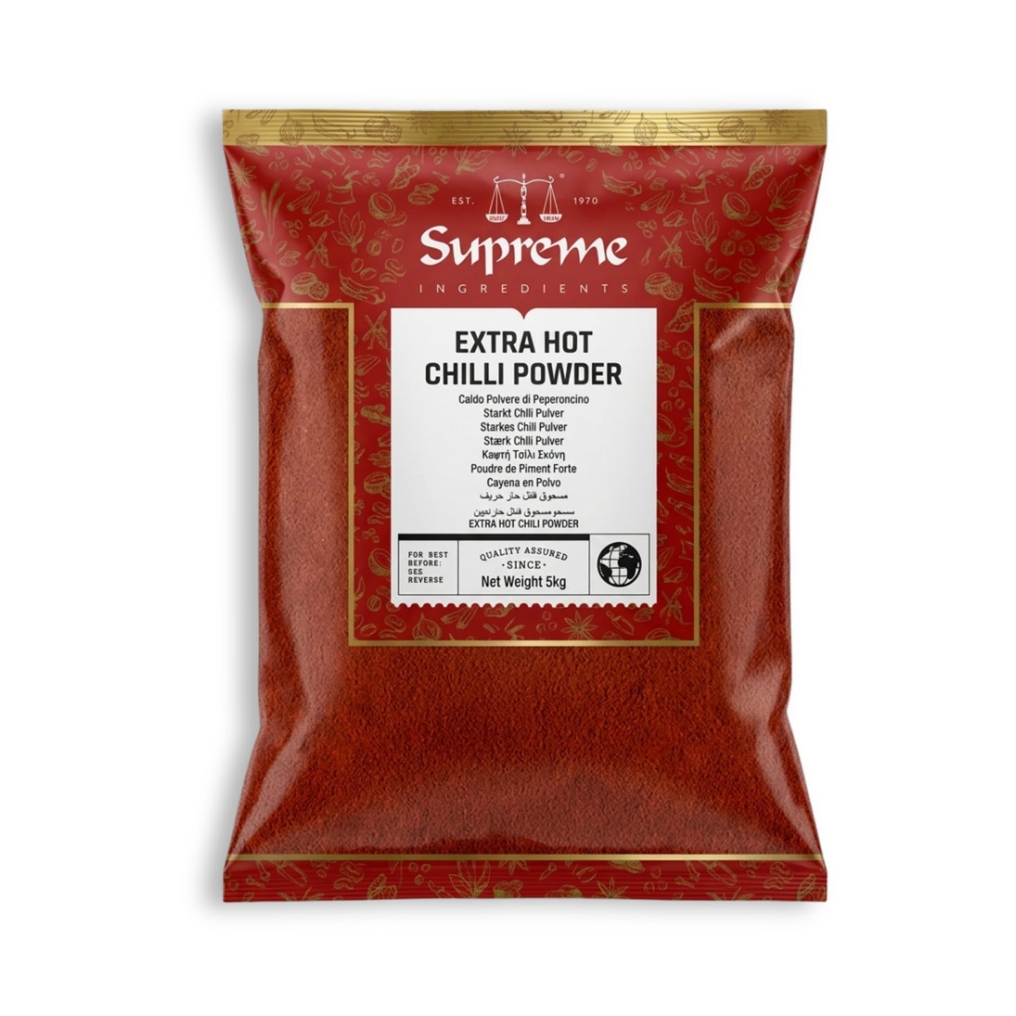 Supreme Extra Hot Chilli Powder 5kg