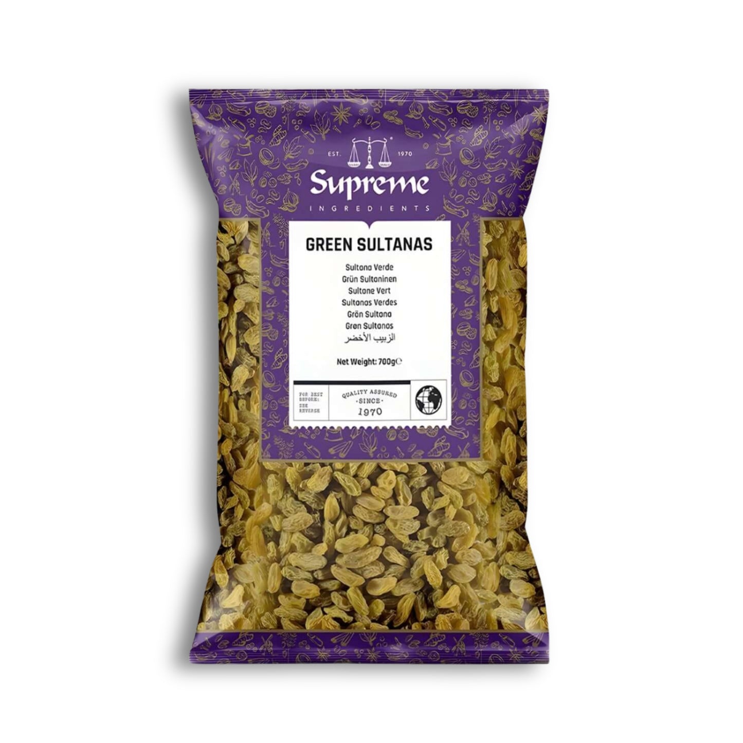 Supreme Green Sultanas 700g