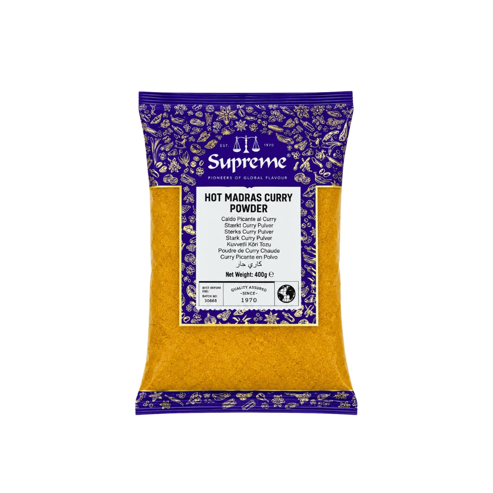 Supreme Hot Madras Curry Powder 400g