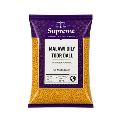 Supreme Malawi Oily Toor Dall 2kg