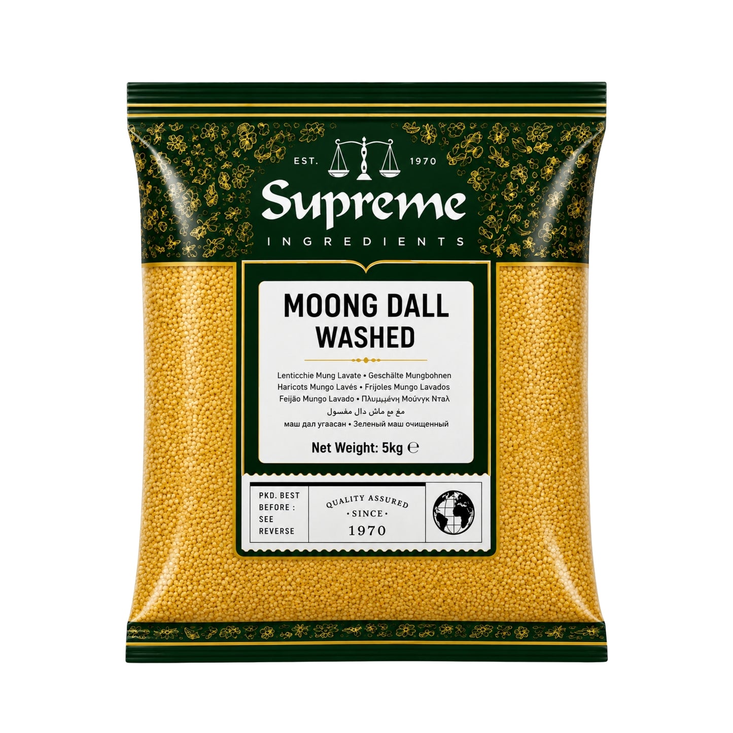 Supreme Moong Dall Wash 5kg