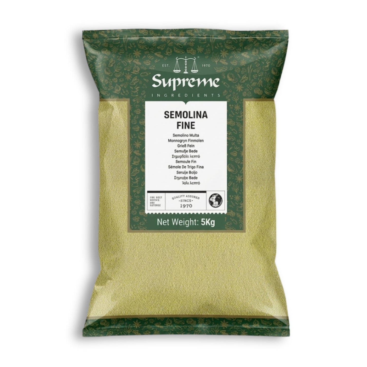 Supreme Semolina Fine 5kg