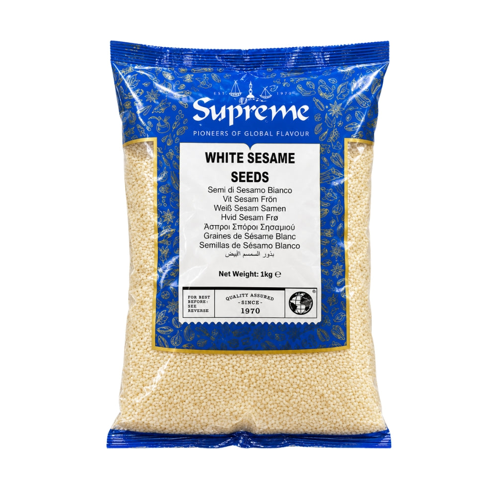 Supreme White Sesame Seeds 1kg