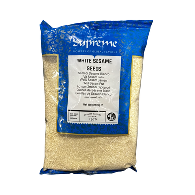 Supreme White Sesame Seeds 1kg