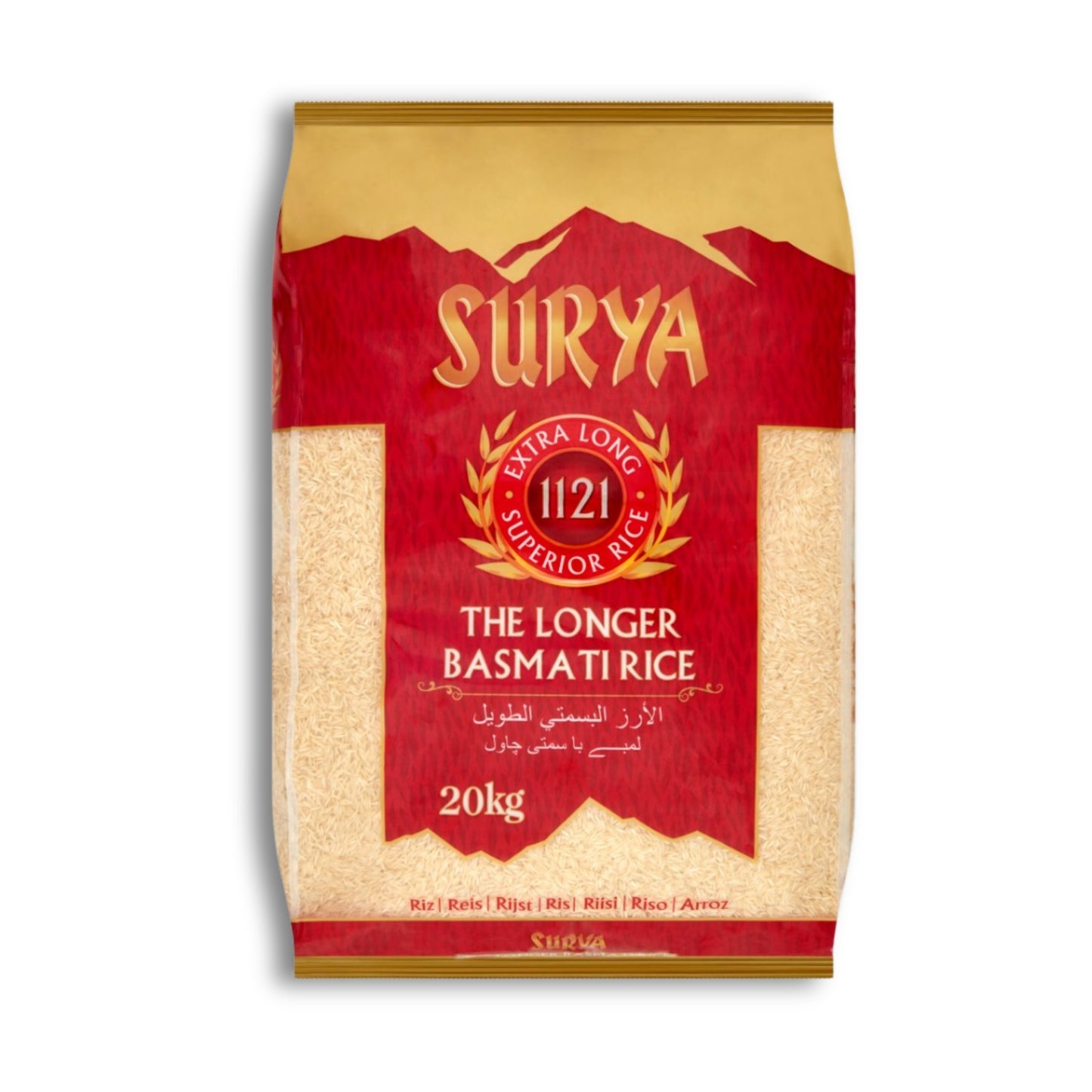 Surya 1121 Extra Long Basmati Rice 20kg