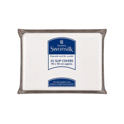 Swantex Swansilk 90x90cm Slip Covers 1x25s