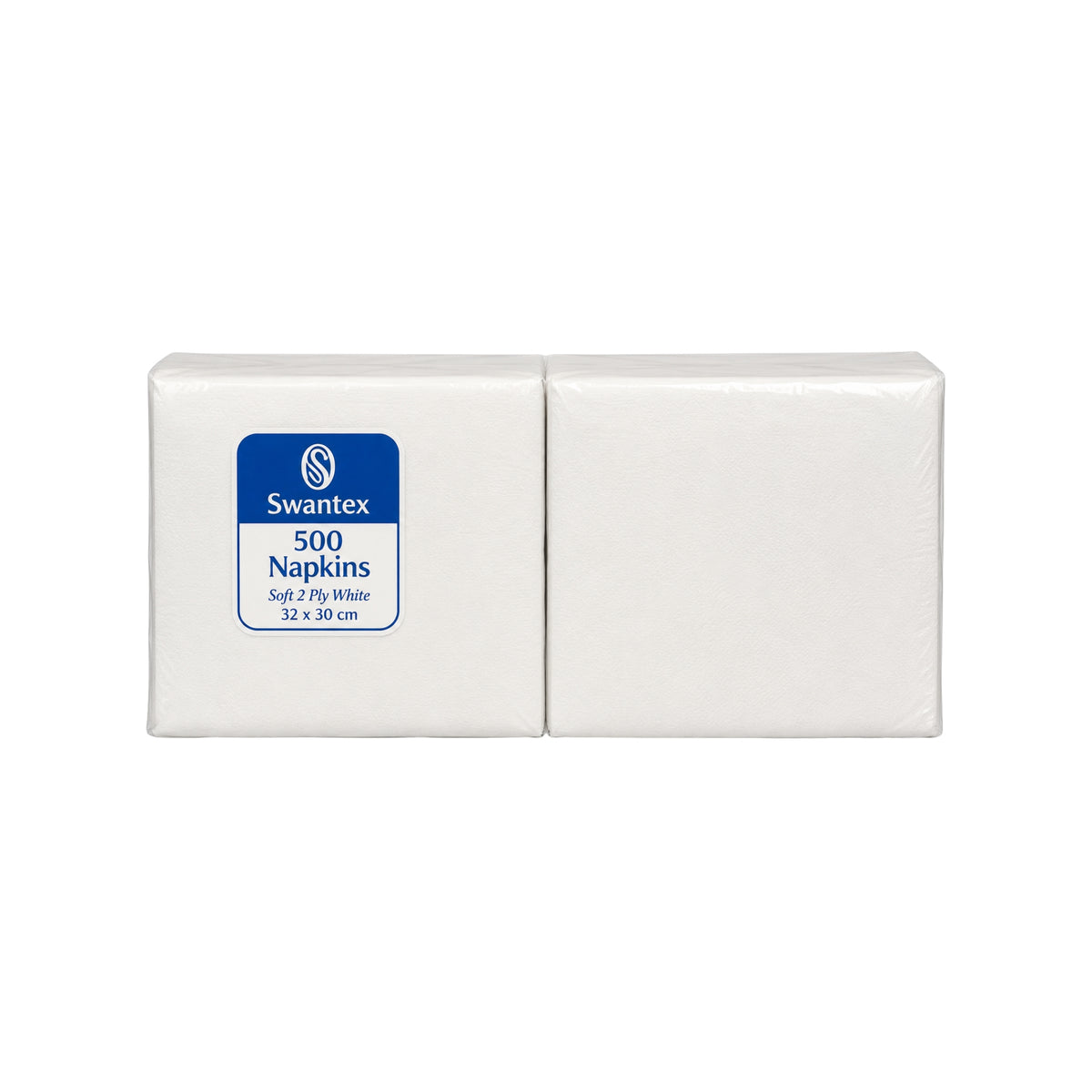 Swantex White Napkins 1ply 1x500s