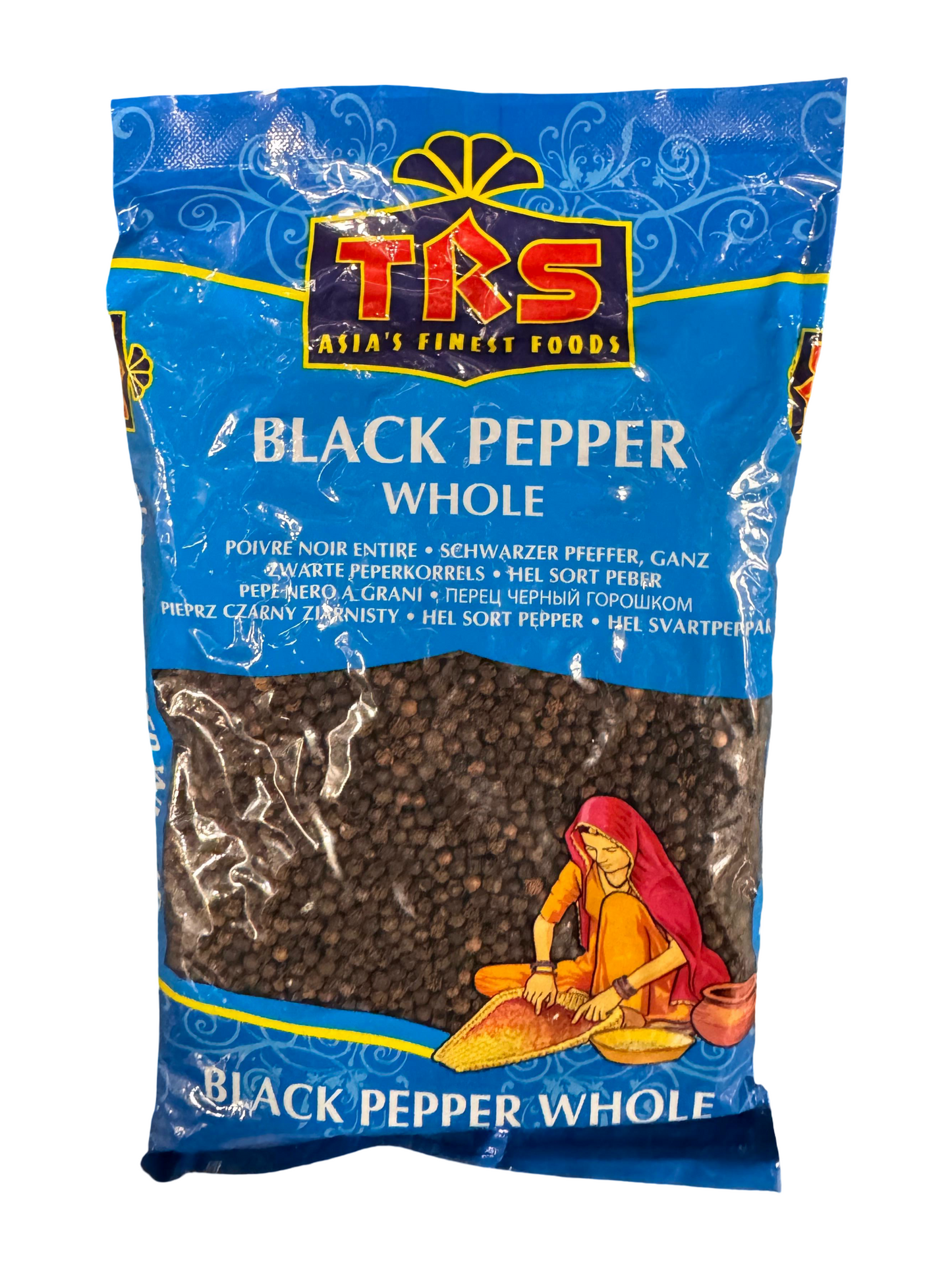 TRS Black Pepper Whole 400g
