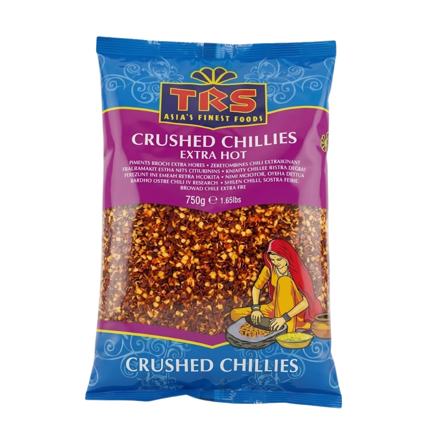 TRS Chillies Crushed 750g