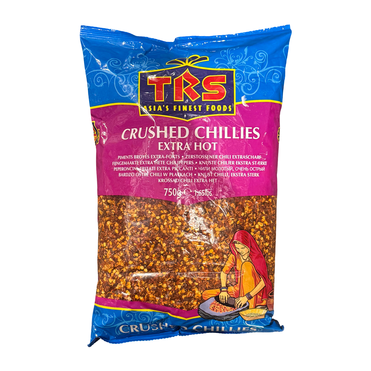 TRS Chillies Crushed 750g