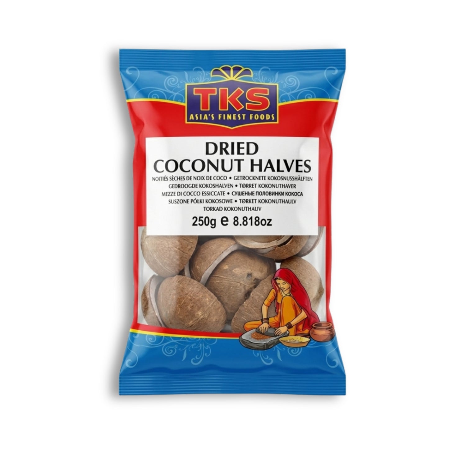 TRS Dry Coconuts Halves 250g