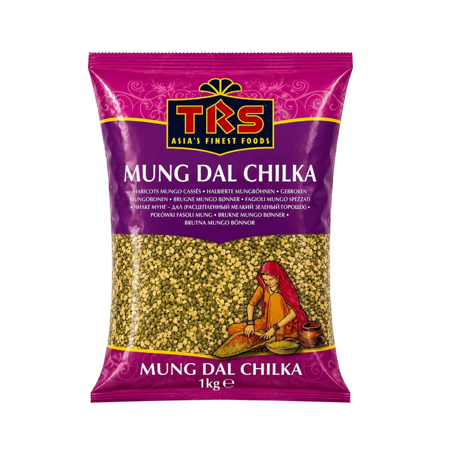 TRS Moong Dall Chilka 1kg