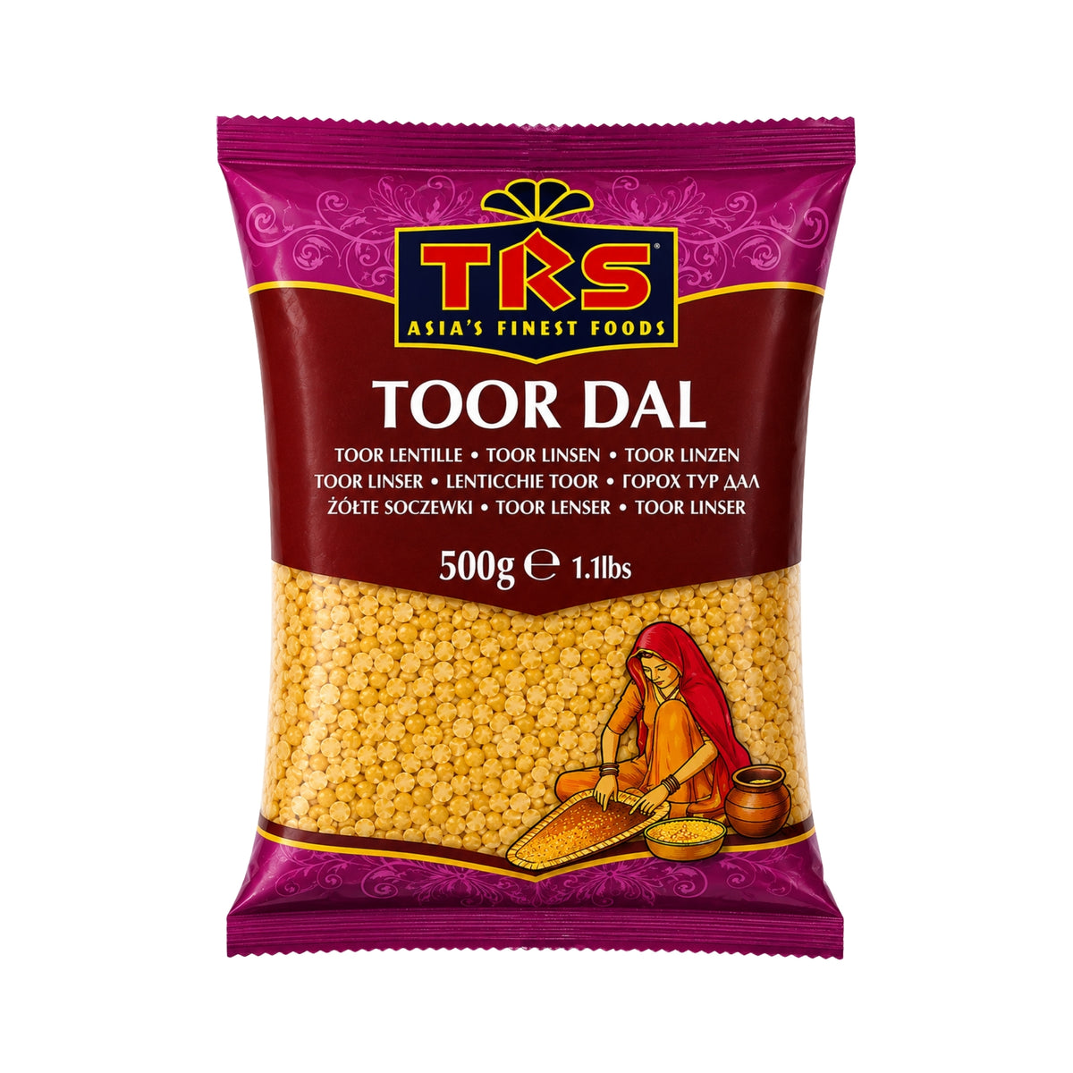 TRS Toor Dall Plain 20x500g