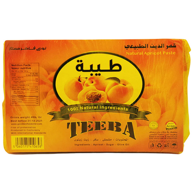 Teeba Apricot Sheets 400g