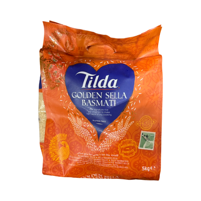 Tilda Golden Sella Basmati Rice 5kg