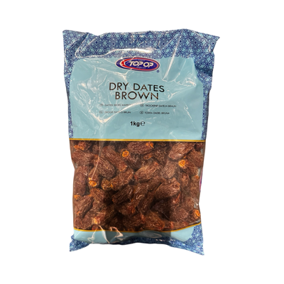 Top-Op Dry Dates Brown 1kg