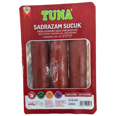 Tuna Sadrazam Sucuk Garlic Sausage 400g