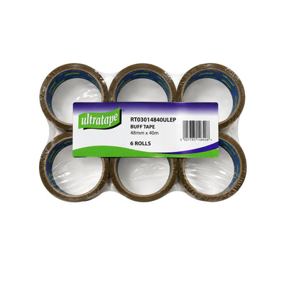 Ultra Brown Tape 6 pack