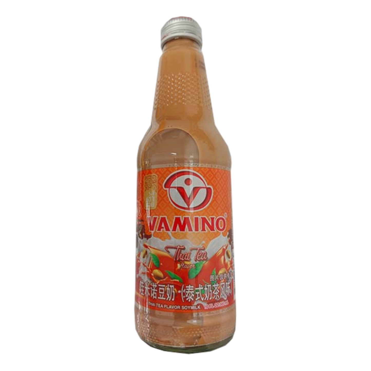 Vamino Soymilk Thai Tea Bottle 6’s 24X300ML