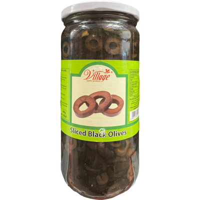 Village Sliced Black Olives 720g