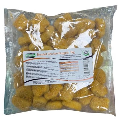 Riverside Battered Chicken Nuggets 1kg
