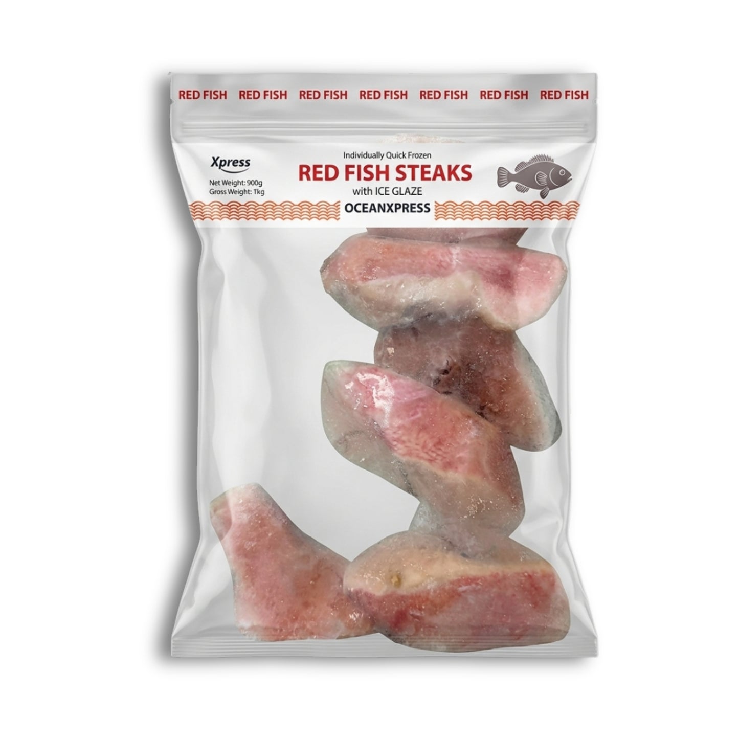 Xpress Redfish Steaks 1kg