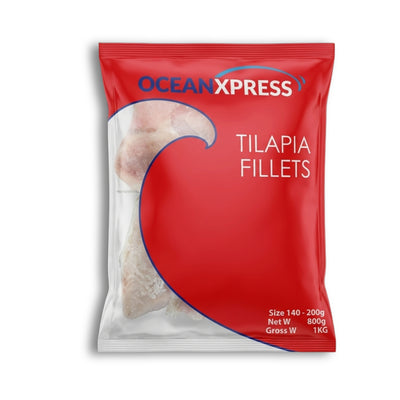 Xpress Tilapia Fillets 140-200g 1kg
