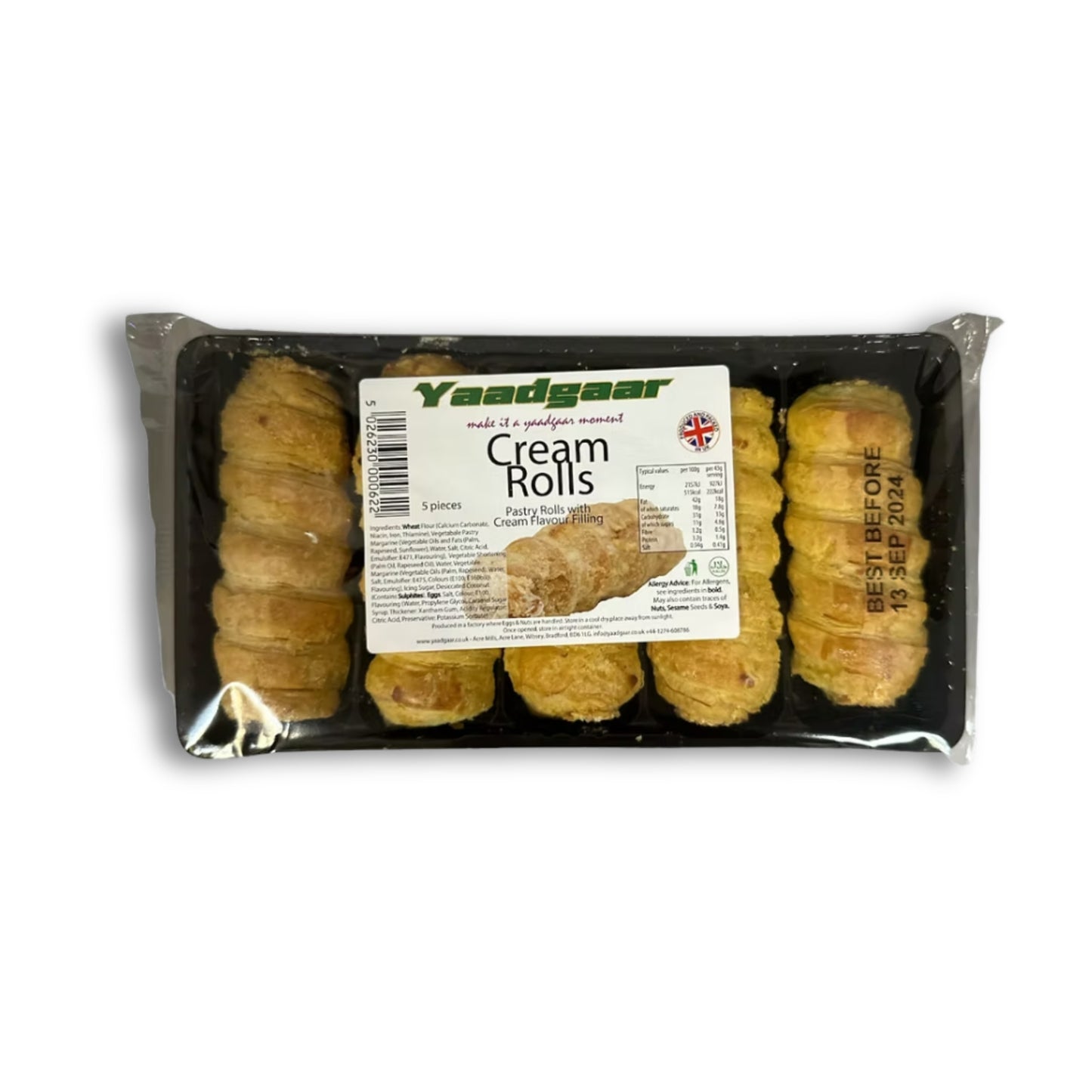 Yaadgaar Cream Rolls 12s