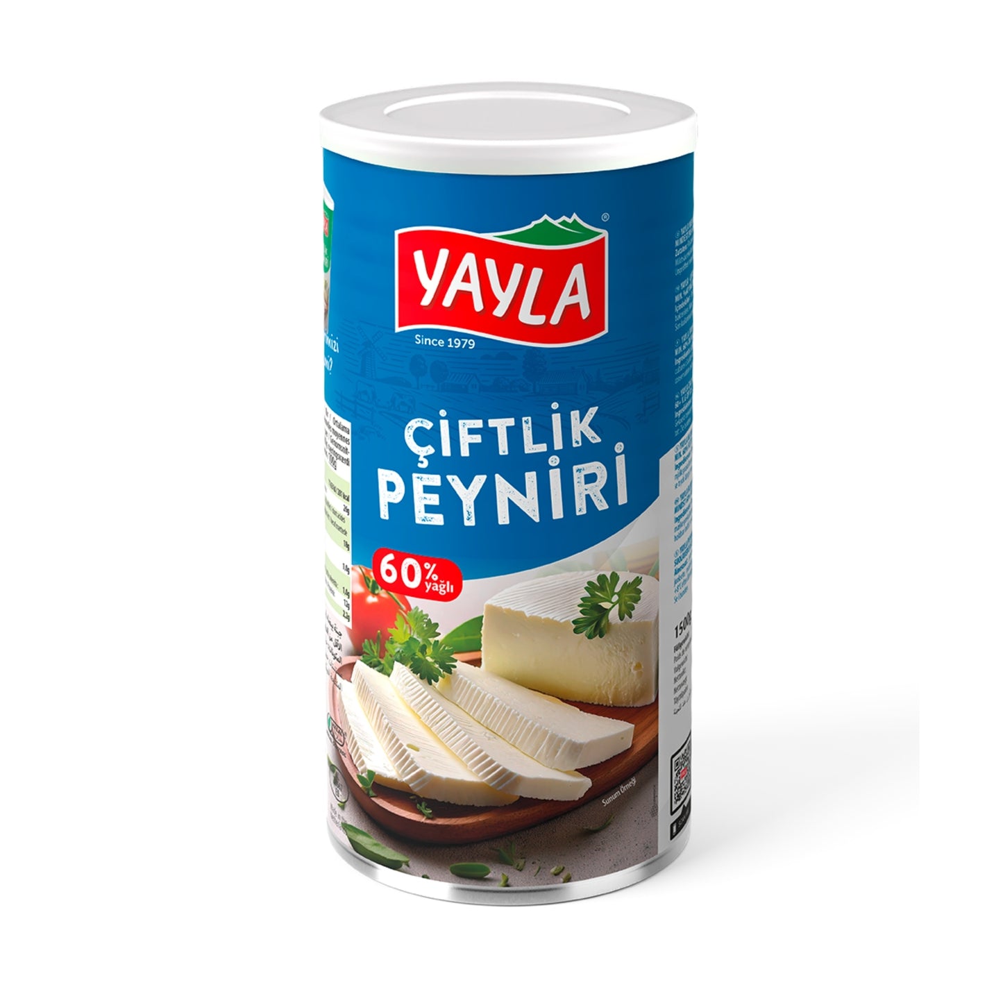 Yayla White Cheese 60% Ciftlik Peynir 800g