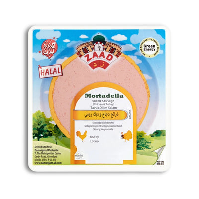Zaad Chicken & Beef Turkey Mortadella 200g
