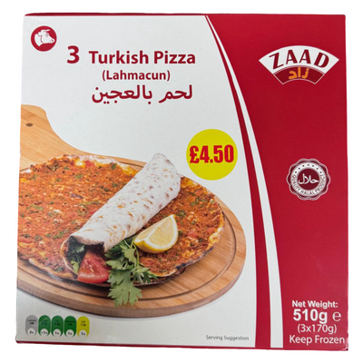 Zaad 3 Turkish Pizza Lahmacun 510g