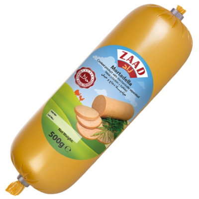 Zaad Chicken Salami Mortadella Plain 500g