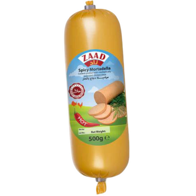 Zaad Spicy Mortadella 500g