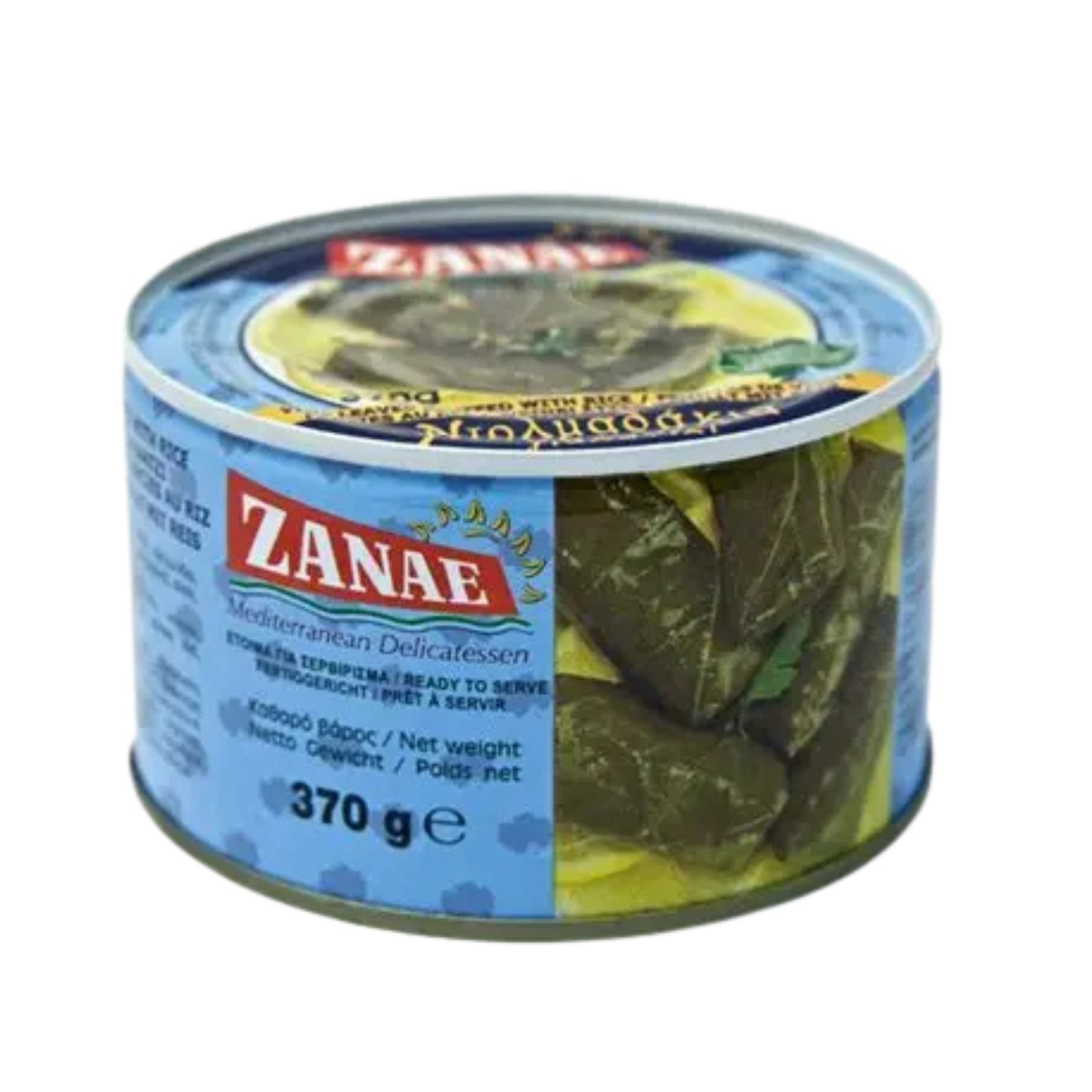 Zanae Vine Leaves Stuffed With Rice 370g