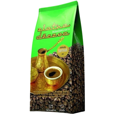 Zlatna Dzezva Bosnian Coffee 500g