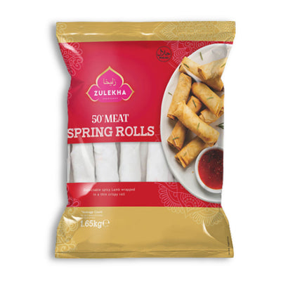 Zulekha 50 Meat Spring Rolls 1.65KG
