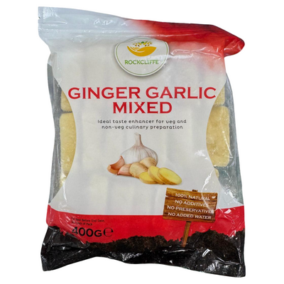 Zulekha/Rockcliffe Ginger Garlic Mix Crushed 400g