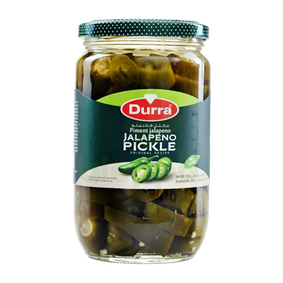 Al Durra Sliced Jalapeno 720g